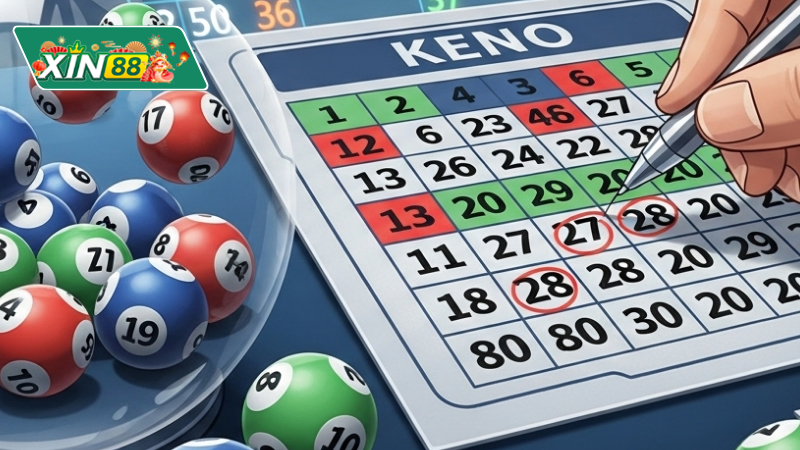 Hướng dẫn chơi Keno – Trò chơi xổ số hiện đại